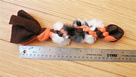 Braided Fleece Dog Toy Flirt Pole Attachment With Optional Etsy