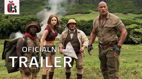 Jumanji Vítejte V Džungli 2017 Trailer 2 Dwayne Johnson Kevin