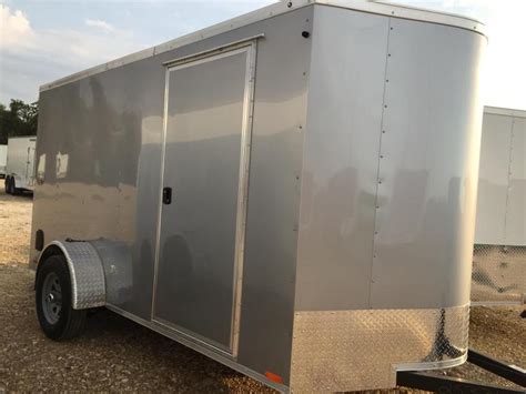 Continental Trailers 6x12 V Nose Ramp Cargo Enclosed Trailer