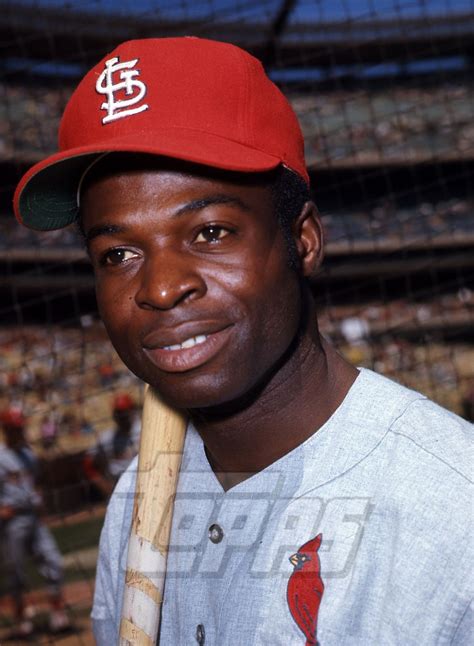 Lou Brock St Louis Cardinals Baseball Decor Baseball Photos Vintage