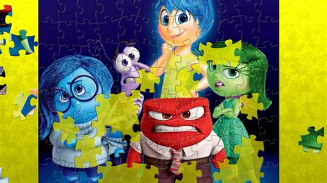 Inside Out Puzzle Game For Kids Better Together Youtube