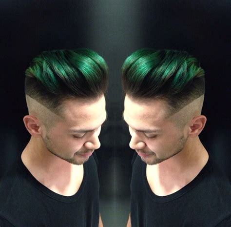 Would Love To Recreate This Men Hair Color Green Hair Hair Styles