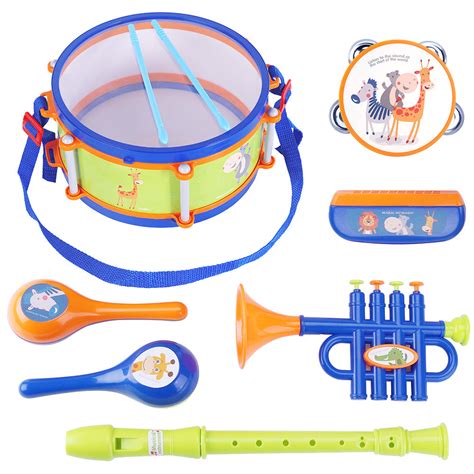 Toddler Kids Drum Set Musical Instruments Toys Iplay Ilearn Toys