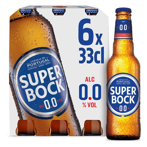 Cerveja Sem Álcool Emb 6 X 33 Cl Super Bock Continente Online