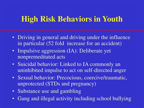 Youth Risk Behaviors Pictures