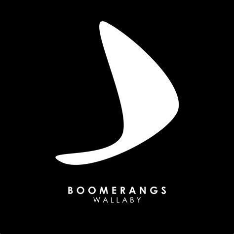 Boomerangs Wallaby Boomerangs Logo Design Brand Logo