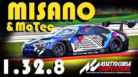MISANO IN THE BMW 1 32 8 ACC 1 8 Hotlap MoTec BMW M4 GT3