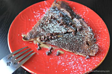 Whole Wheat Peanut Butter Chocolate Crepes Im Not The Nanny