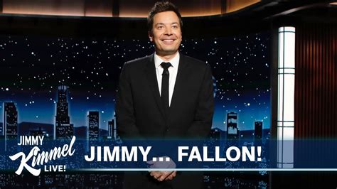 Jimmy Fallon Jimmy Kimmel Swap Shows In April Fools Day Prank YouTube