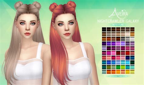 Aveiras Sims 4 Nightcrawler Galaxy Retexture 70 Colors