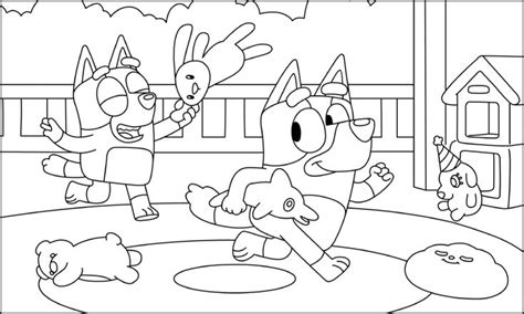 Bluey Coloring Pages Best Coloring Pages For Kids Coloring Pages
