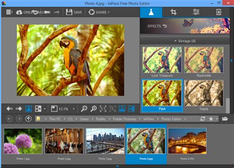 Most modern transcoding software supports transcoding a portion. InPixio Photo Editor is a 1-click photo enhancer