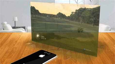 New Iphone 5 Interactive 3d Hologram Concept Hd Youtube