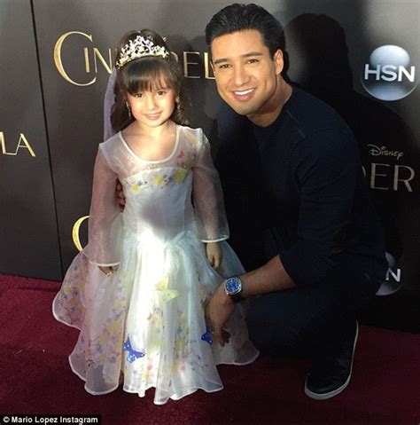 Mario Lopez Bumps Into Ex Wife Ali Landry At Cinderella Premiere With