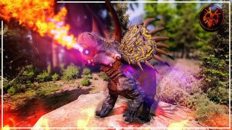 Fire Breathing Triceratops Path Of Titans Mod Preview Youtube