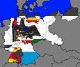 A Flag Map of The States of Weimar Germany 1920 : r/MapPorn