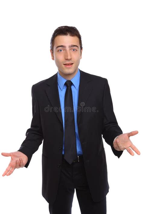 Confused Businessman Stock Photo Image Of Isolated Confusion 21560078