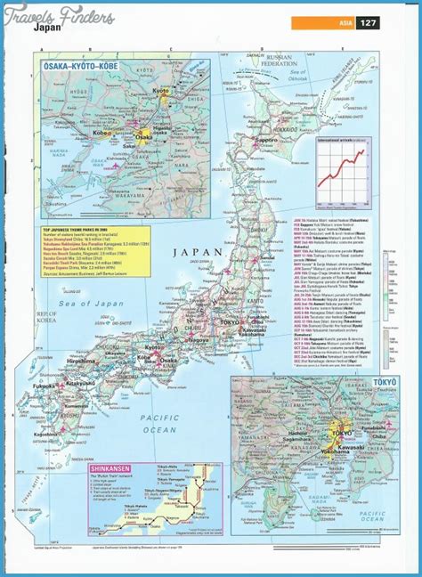 Japan Map Tourist Attractions Travelsfinderscom