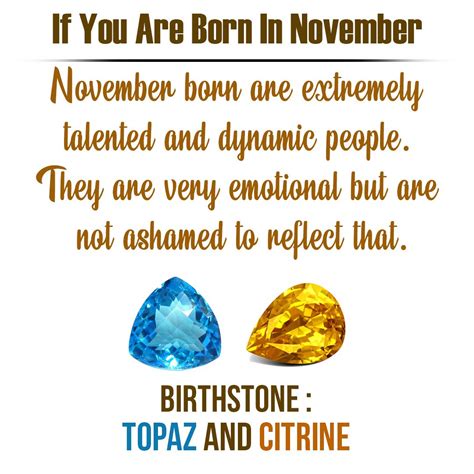 november born characteristics