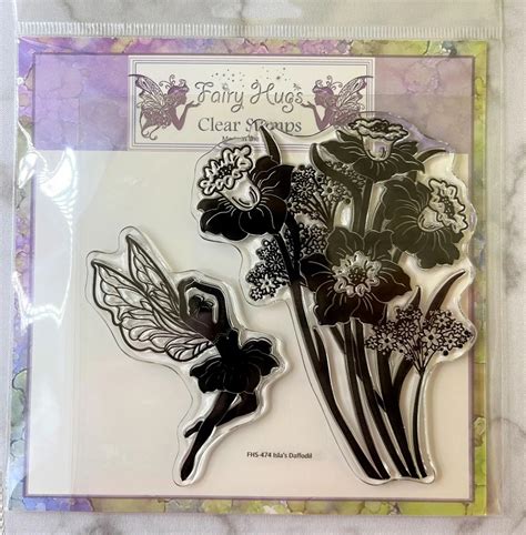 Fairy Hugs Clear Stamps Islas Daffodil