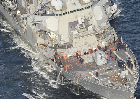 Damaged Destroyer To Return To Us On Heavy Lift Ship In Fall