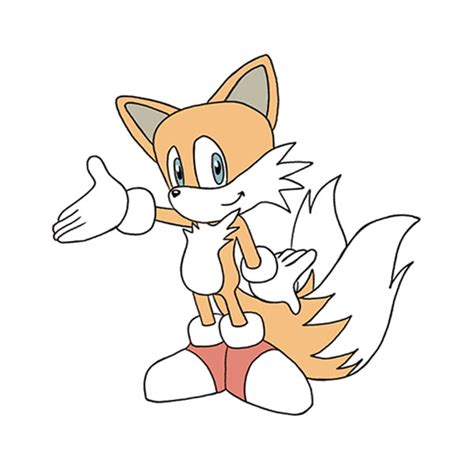 How To Draw Tails Easy Drawing Tutorial For Kids