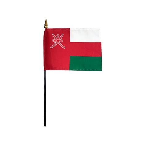 Oman Stick Flag Kengla Flag Co