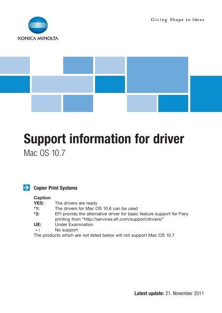 Download the latest drivers and utilities for your device. Bizhub 40P Driver Download - Pagescope net care has ended provision of download and support ...