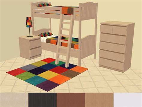 Mod The Sims Hope Baylors Nantucket Bunk Beds Malm Colours Bunk