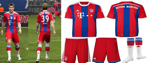 Veja mais ideias sobre bayern de munique, bayern, munique. Uniforme Bayern de Munique 2014-2015 PES 2013 - RE-PA Kits