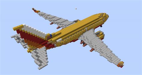 Fna Gaming Boeing 737 700 Southwest Golden Livery Minecraft Map