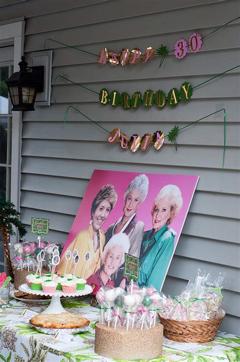 The Golden Girls Birthday Party Ideas Photo 2 Of 24 Catch My Party
