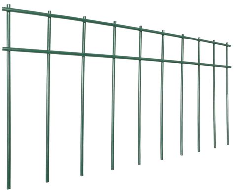 Buy 10 Pack No Dig Animal Barrier Fence Green Garden Fences 20