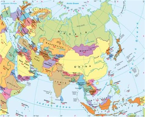 Atlas Map Of Asia Zip Code Map