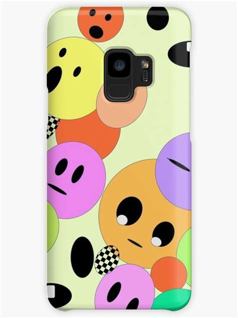 Funny Whimsical Facial Expression Design Samsung Galaxy Phone Case By Likedandelion Phone