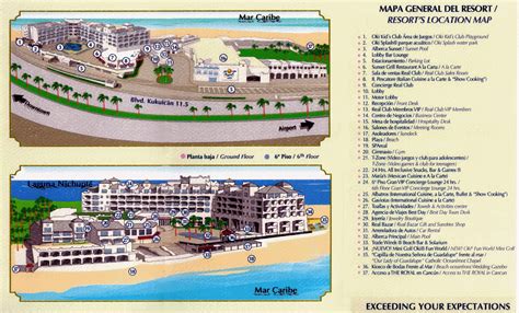 Resort Map Wyndham Alltra Cancun Cancun Mexico