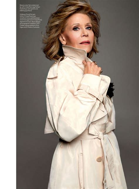 Jane fonda made a powerful statement with her 2020 oscars dress and coat. JANE FONDA in Elle Magazine, Canada March 2020 - HawtCelebs
