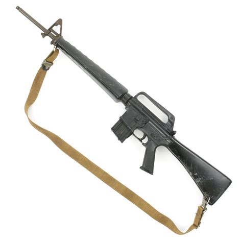 Original Us Vietnam War Colt M16a1 Rubber Duck Training Rifle Marked