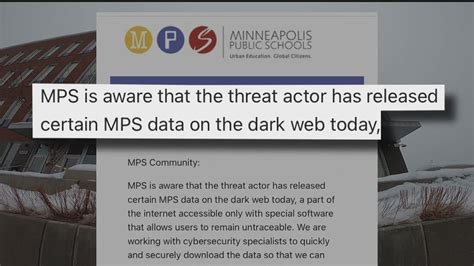 Minneapolis Public Schools Confirms Hackers Released Personal Data