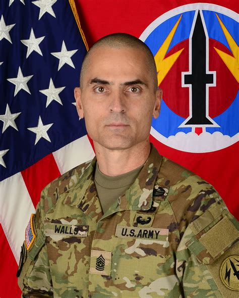 Command Sergeant Major Of The 56th Artillery Command Us Army Europe
