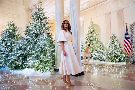 Melania Trump Kicks Off Her First White House Christmas Vanity Fair