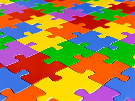Colorful Puzzle Pieces Stock Photos Pictures And Royalty Free Images