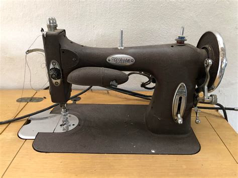 Vintage White Sewing Machines
