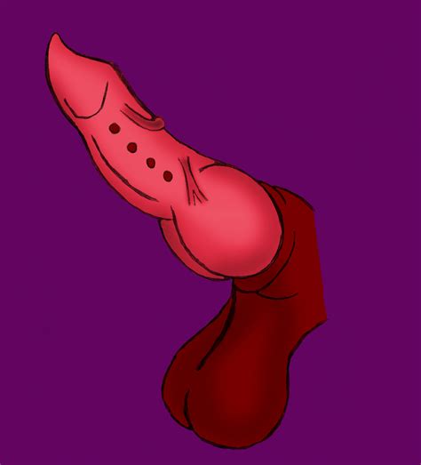 Rule 34 Balls Close Up Knot Penis Pink Purple Red Shaded Veins 1073271
