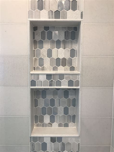 Harlow Picket Accent Tile Bathroom Shower Tile Tile Shower Niche