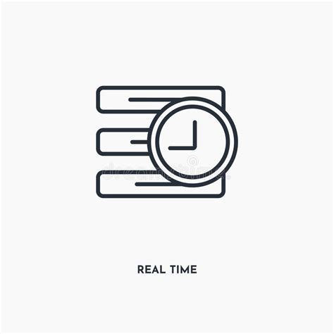 Real Time Data Icon Stock Illustrations 270 Real Time Data Icon Stock