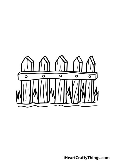 How To Draw A Fence Mena Offece