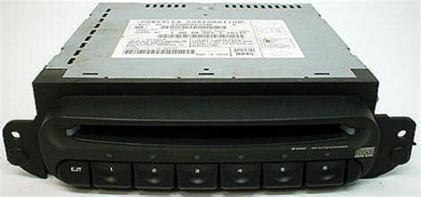 2002 2003 Chrysler Sebring Convertible Factory 6 Disc Cd Player Radio