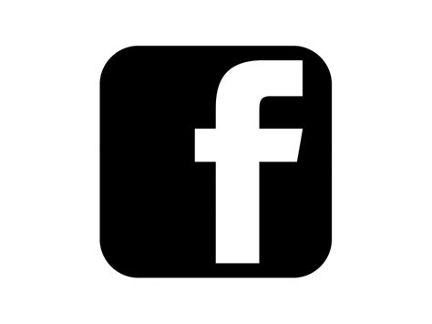 12 Black Facebook Icon Vector Images White Facebook Logo Vector