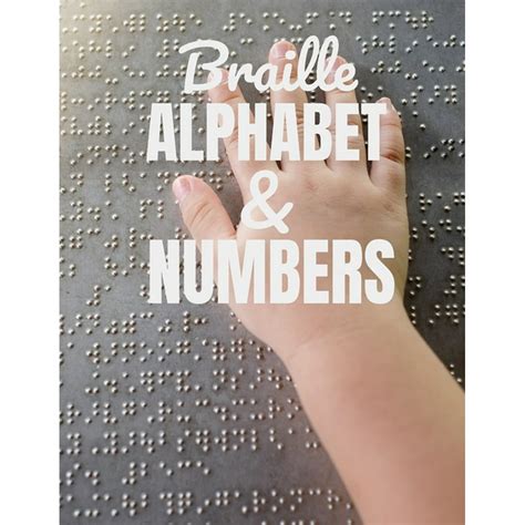 Bludug Braille Alphabet Chart Poster Braille Numbers Images And